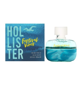 HOLLISTER FESTIVAL VIBES - EAU DE TOILETTE SPRAY 3.4oz  Men