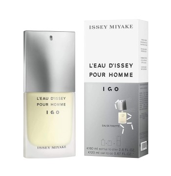 L'EAU D'ISSEY IGO - ISSEY MIYAKE - EAU DE TOILETTE 2.0 / 60 ml oz  & 0.67 oz / 20 ml men