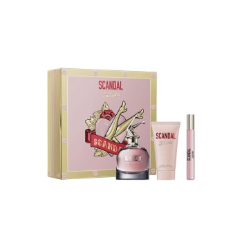 SCANDAL - Jean paul Gaultier - GIFT SET ( EDP SPRAY 1.7 oz  + EDP SPR  0.33 oz / 10 ml  + B/L 2.5 oz )