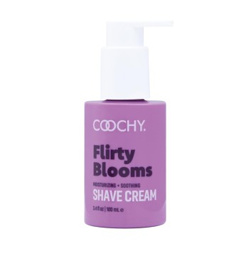 COOCHY SHAVE CREAM - FLIRTY BLOOMS (3.4 floz / 100 mL)