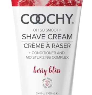 COOCHY SHAVE CREAM - BERRY BLISS (3.4 floz / 100 mL)