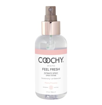 COOCHY FEEL FRESH INTIMATE SPRAY - PEONY (4 floz | 118 mL)