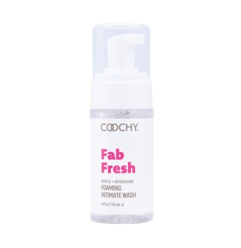 COOCHY FAB FRESH INTIMATE FOAMING CLEANSER - PEONY (4 floz | 118 mL)