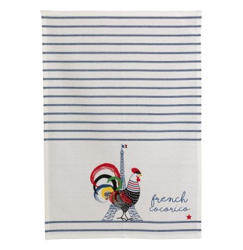 Torchons & Bouchons Cocorico Tea Towel