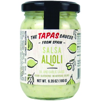 The Tapas Sauces Salsa Aioli 6.75oz