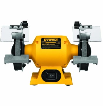 DEWALT 6 Inch Bench Grinder, 3,450 RPM (DW756)
