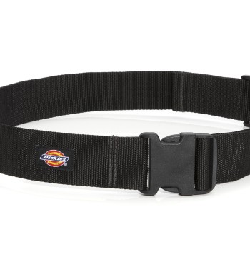 Dickies Heavy-Duty Work Belt, Holds Most Tool Belt Pouches and Duty Belt Clips for Woodworkers and Contractors, 2-inch Nylon Web, Adjustable