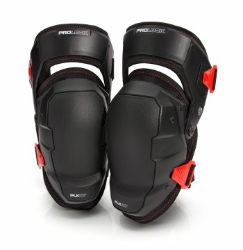 Prolock Weight-Dispersing Foam Knee Pads with Thigh Stabilization, Ideal for Flooring/Roofing, Adjustable (1 pair)