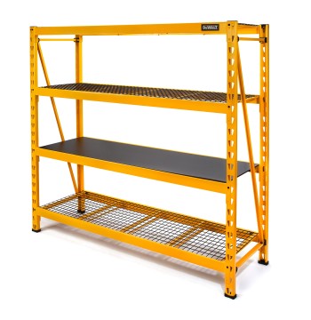 DEWALT,4 shelves DXST10000 Storage Rack, Yellow