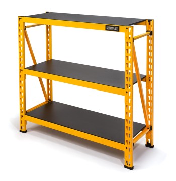 DEWALT Yellow 3-Tier Steel Garage Storage Shelving Unit (50 in. W x 48 in. H x 18 in. D) DXST4500