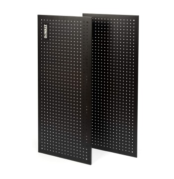 DEWALT 18 in. H x 44 in. W Black Steel Pegboard (2-Pack) DXST4500PBK