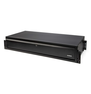 DEWALT Work Surface and Locking Drawer Accessory Kit, Compatible with 4-Foot Storage Rack, Over 900 lb. Work Top Capacity, Smooth Opening
