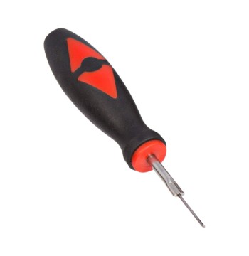 Steelman 0.90mm x 19.00mm Pin Blade Automotive Terminal Tool for Removing Automotive Electrical Wires from Terminal Blocks, Non-Magnetic, Comfortable Grip