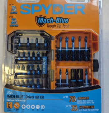 Spyder 19030 30 PC Driver BIT Set
