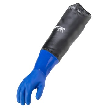 212 Performance Elbow Length PVC Chemical, Liquid, and Heat Resistant Gloves, Heavy-Duty Long Gloves, Medium (BSHRC-03-009)