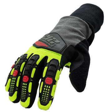 212 Performance Cold Weather Impact Protection Work Gloves, Warm Fleece Lining, Waterproof Membrane, Cut-resistant Palm, X-Large