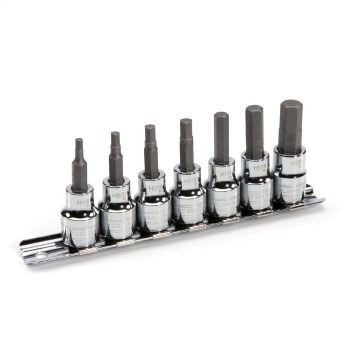 7-Piece 3/8-Inch Drive Hex Bit Socket Set