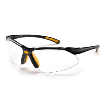 Clear Lens Impact Resistant Safety Glasses