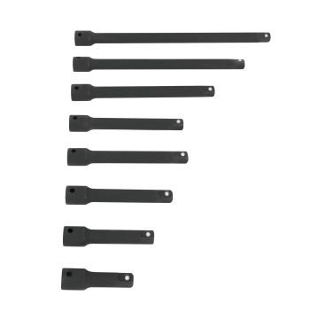 8-Piece 1/2-Inch Drive Impact Extension Set