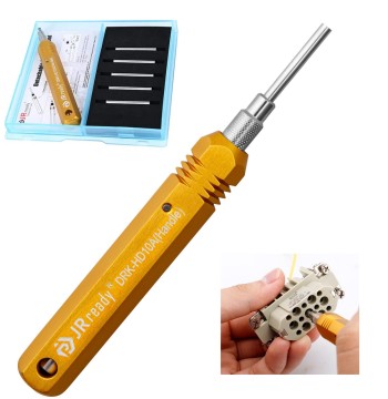 Automotive 3.3mm x 28mm Spring Loaded Tube Terminal Wire Release Tool