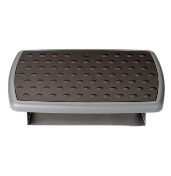 3M Adjustable Foot Rest, 18 Inch Wide Non-skid Platform (FR330) Grey