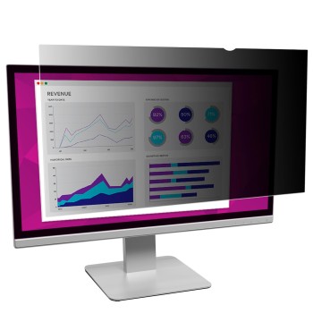 3M High Clarity Privacy Filter for 24in Monitor, 16:10, HC240W1B