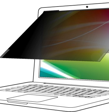 3M Bright Screen Privacy Filter for 16in Laptop, 16:10, BP160W1B