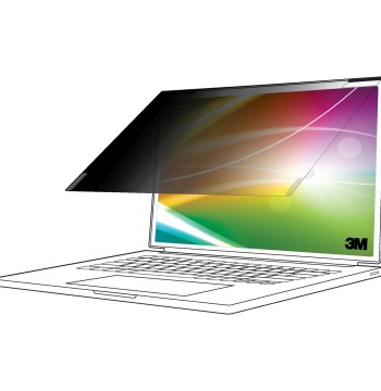 3M Privacy Screen Filter for Laptops, 15.6" Full Screen, 16:10 Aspect Ratio, Reduces Blue Light