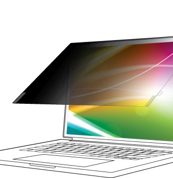 3M Bright Screen Privacy Filter for 15" Full Screen Laptop (3:2 aspect ratio)