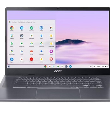 Acer Chromebook Plus 515 CBE595-1 CBE595-1-50CA 15.6" Chromebook - Full HD - 60 Hz - Intel Core i5 13th Gen i5-1335U - 8 GB - 256 GB SSD - English (US) Keyboard - Iron