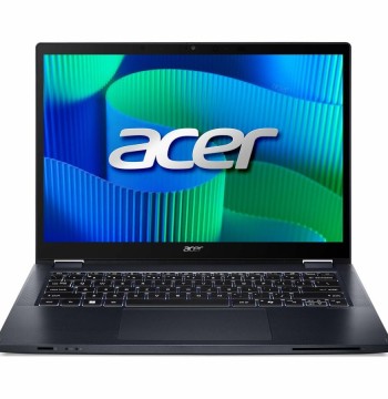 Acer TravelMate P4 Spin 14 TMP414RN-54 TMP414RN-54-53MW 14" Touchscreen Convertible 2 in 1 Notebook - WUXGA - 60 Hz - Intel Core Ultra 5 125U - 16 GB - 512 GB SSD - English Keyboard - Blue