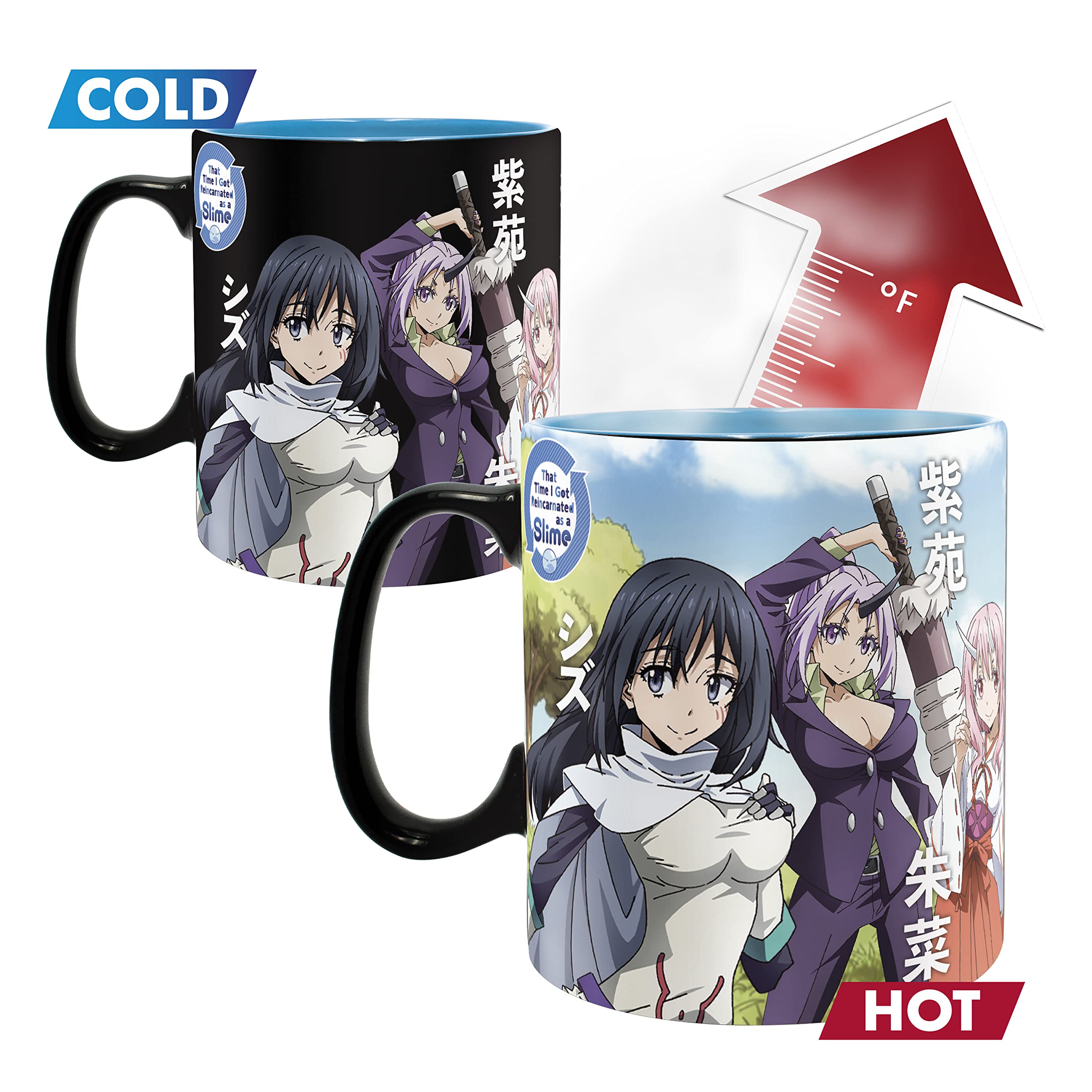 That Time I Got Reincarnated as a Slime - Magic Mug - Group Heat Change Mug 16 Oz.